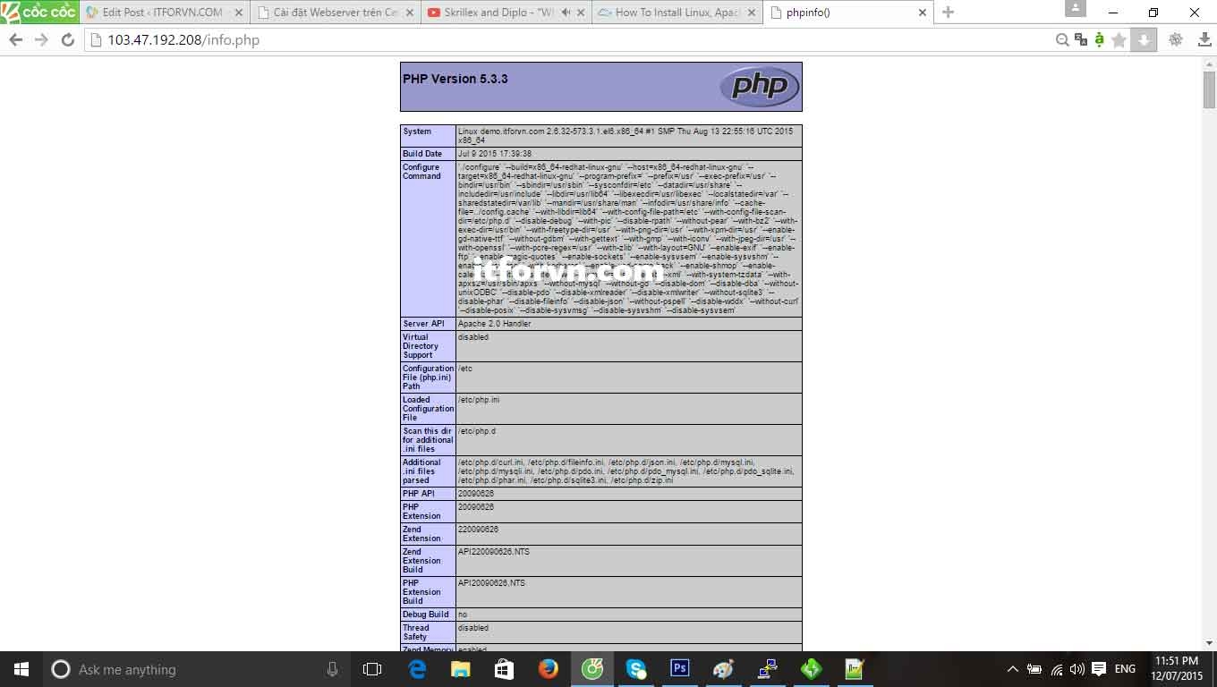 thong-bao-cai-dat-php-thanh-cong