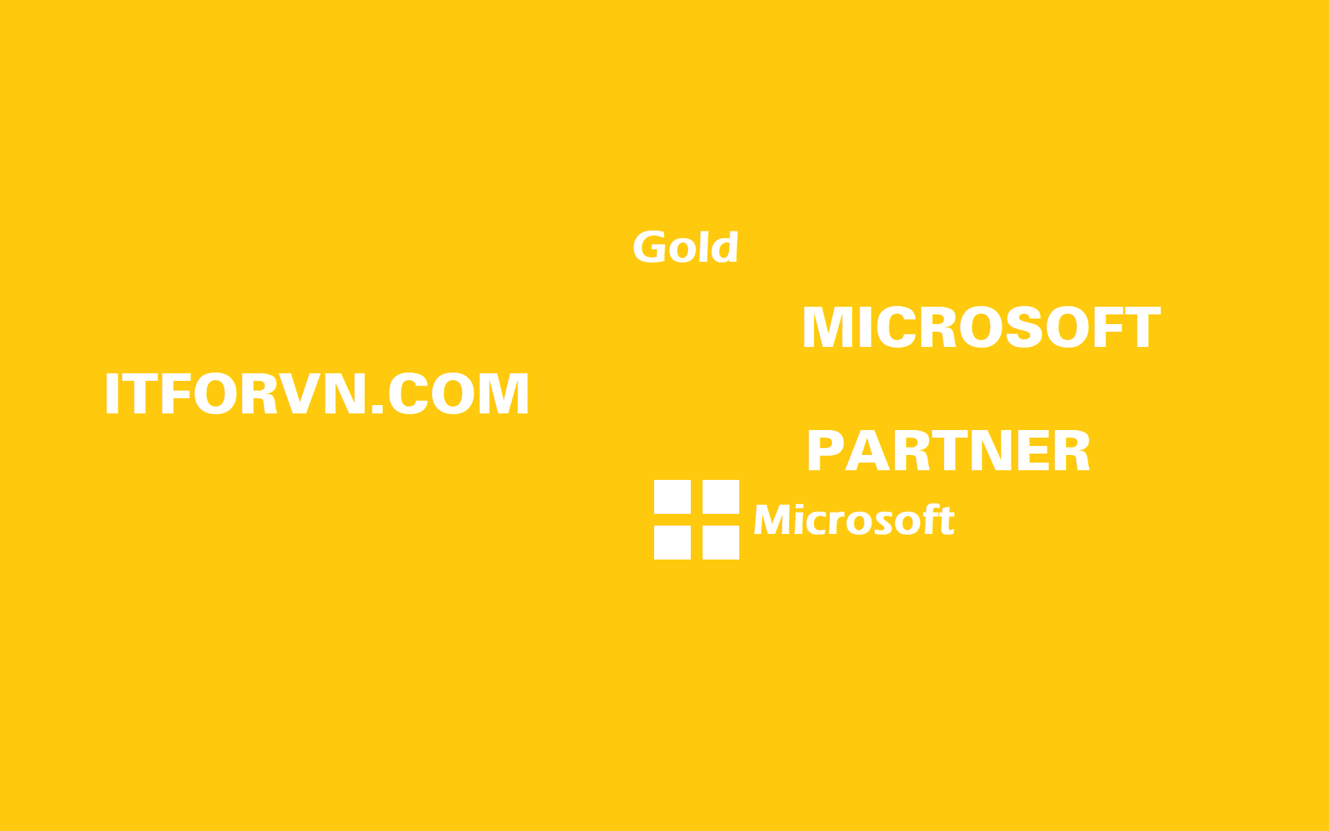 ITFORVN trở thành Gold Partner của Microsoft