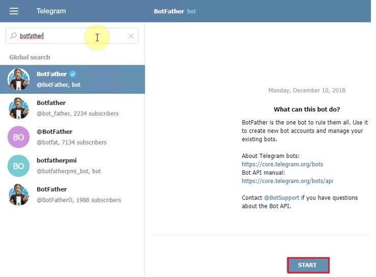 Zabbix monitoring network 7: Telegram Alert