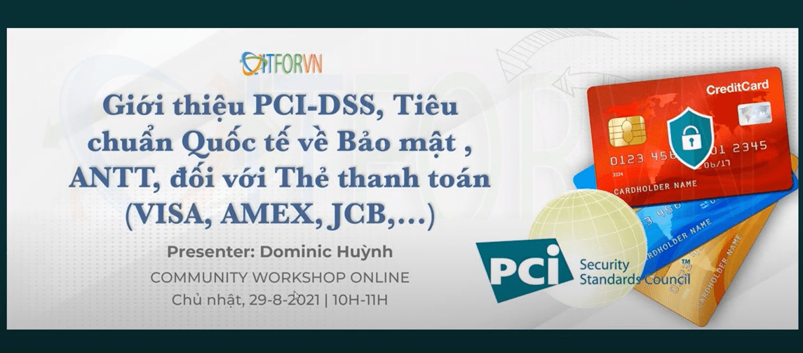 PCI-DSS, Bảo mật, An toàn thông tin đối với thẻ thanh toán ( VISA, AMEX, JCB,...)
