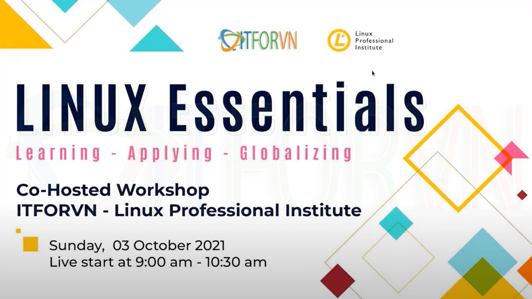 Linux Essentials | Học tập - Ứng dụng – Bước ra Thế giới