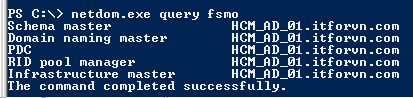 11111111111 16 - Nâng cấp Active Directory từ 2008 - 2012 một cách an toàn nhất với FSMO.