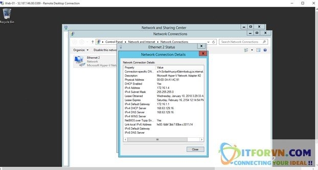 a16 - Microsoft Azure Toàn Tập - Lab 2: Kết nối máy ảo trong Azure với Azure Resource Manager