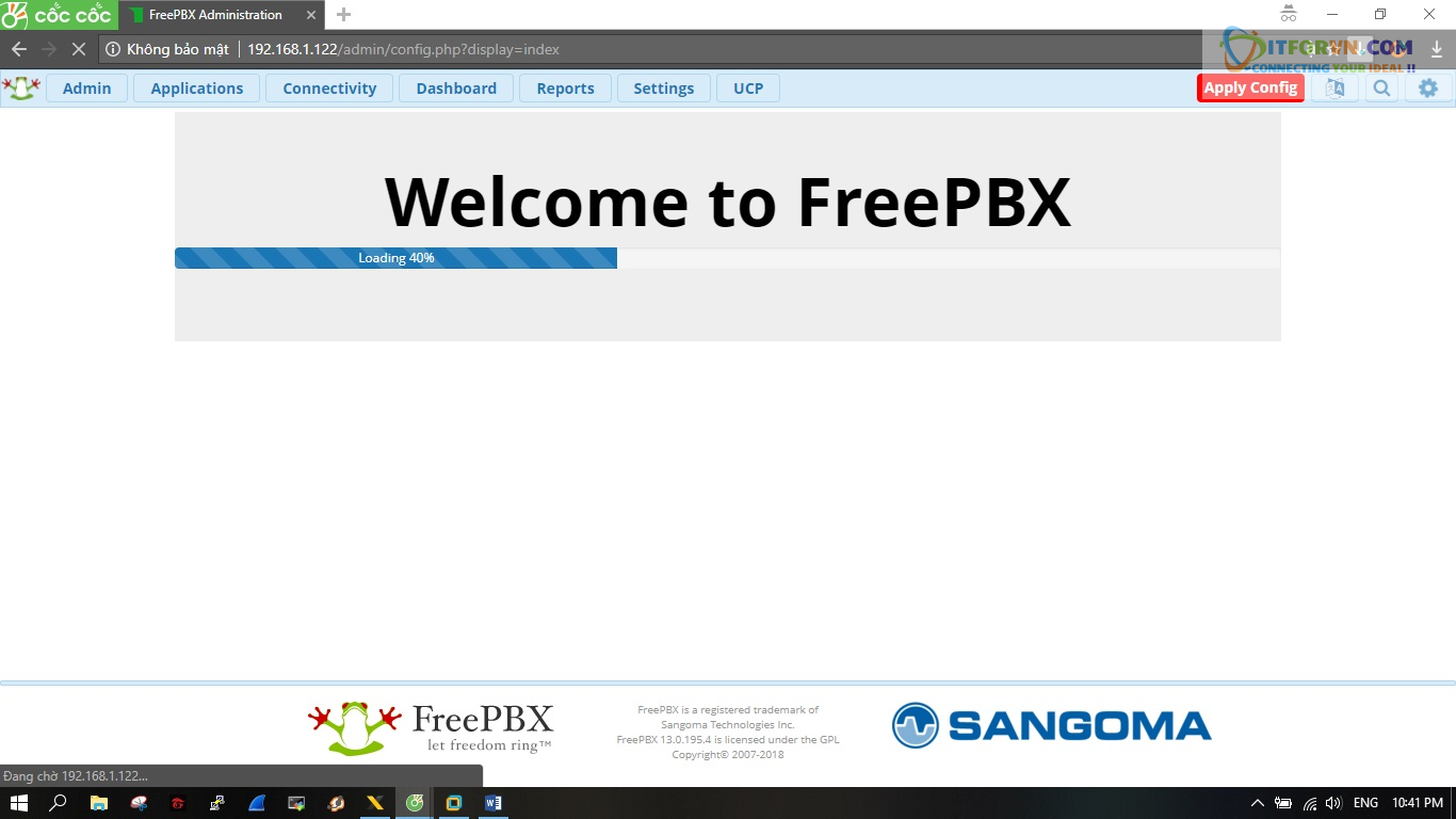 New0166 - Hướng dẫn cài đặt tổng đài FreePBX