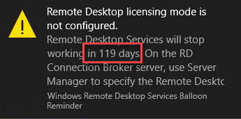 120days Cấu hình cho phép nhiều User cùng Remote Desktop vào Windows Sever 2016